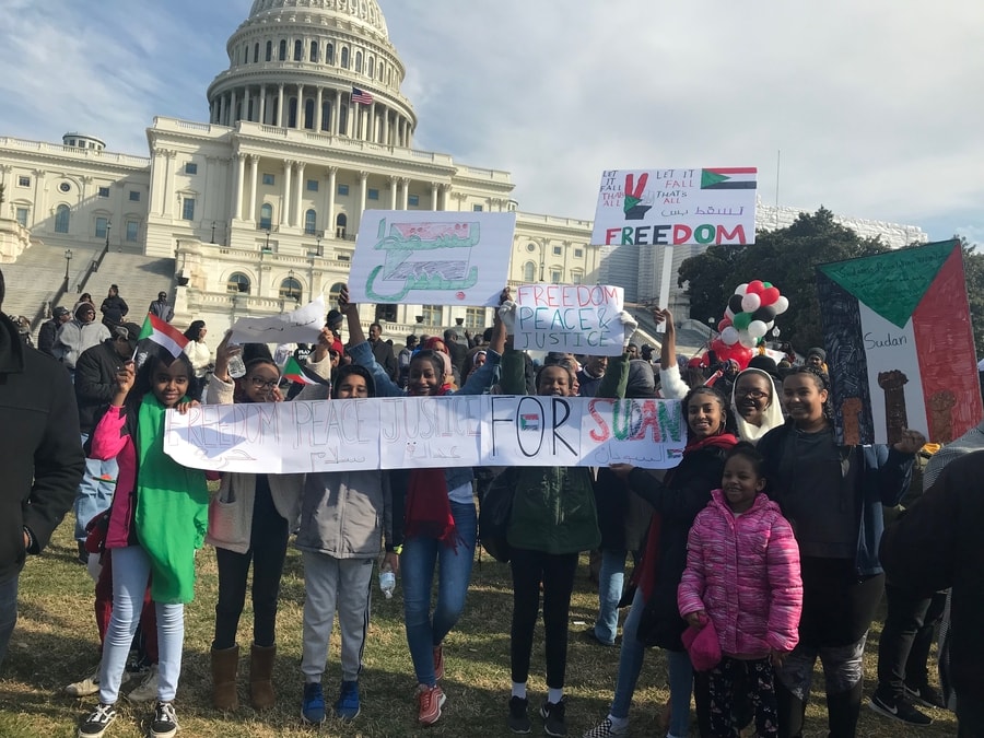 Sudanese Americans Organise Largest Diaspora Anti-Government Protest