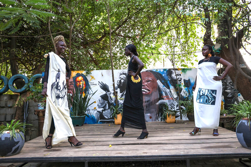Sudanese Artist Halah Taha is Refashioning Lawa in South Sudan