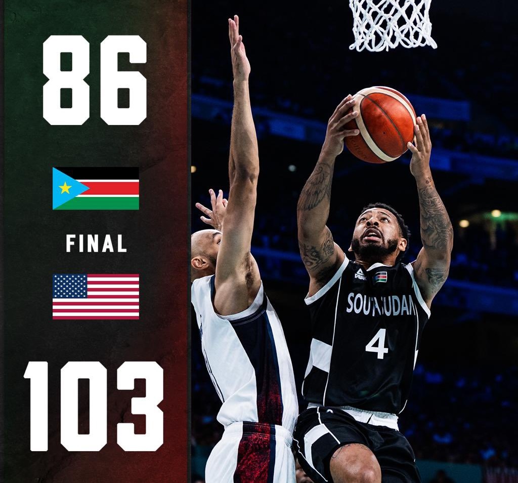 South Sudan Loses to USA 103-86, But It’s Not Over Yet
