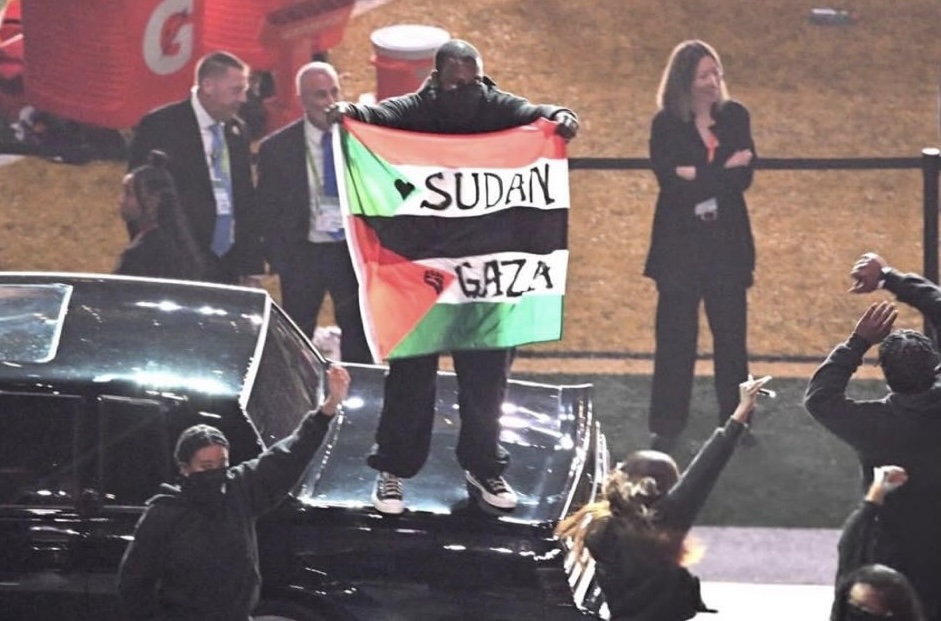 Backup Dancer Raises Sudan and Palestine Flags at Kendrick Lamar’s NFL Super Bowl LIX Halftime Show