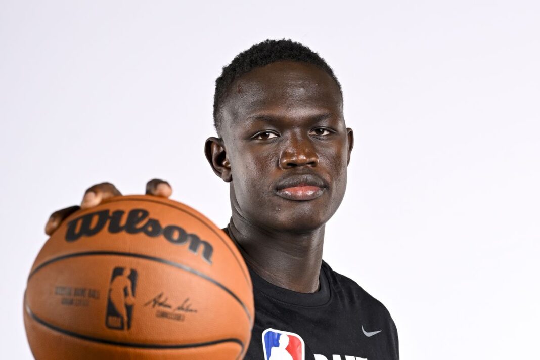 South Sudan’s Khaman Maluach Makes History as Highest Draft Pick from NBA Academy Africa