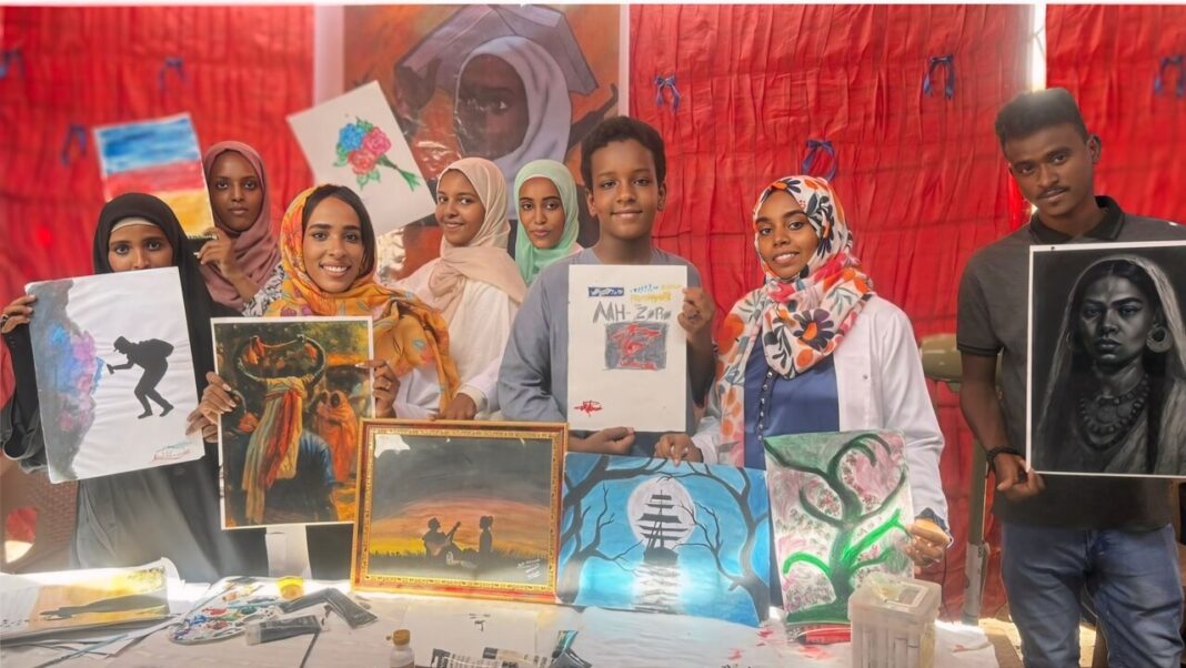 Art and Mental Health Come Together for the Displaced at the First Young Leader for Art and Health – Atbara Summit