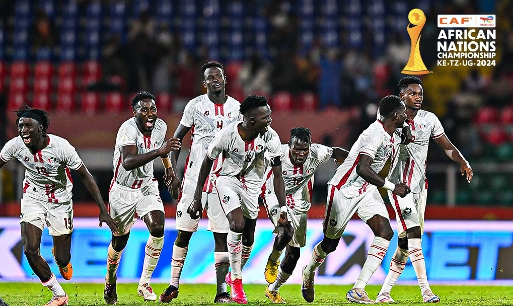 Celebrations as Sudan Reach CHAN 2024 Semi-Finals