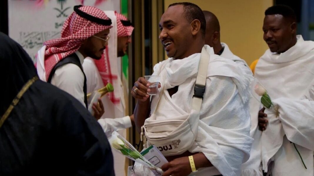 Sudanese pilgrims 2026. Image source: spa.gov.qa