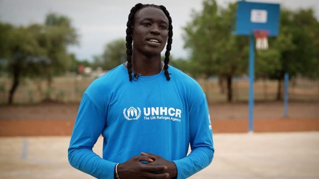 South Sudanese Olympian and Basketball Player Wenyen Gabriel Appointed UNHCR Goodwill Ambassador